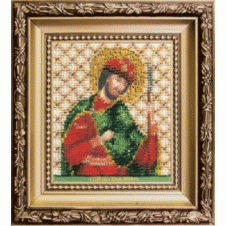 Набор для вышивания бисером "Икона святого благоверного князя Бориса"